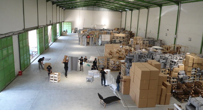 Bali's largest cargo warehouse