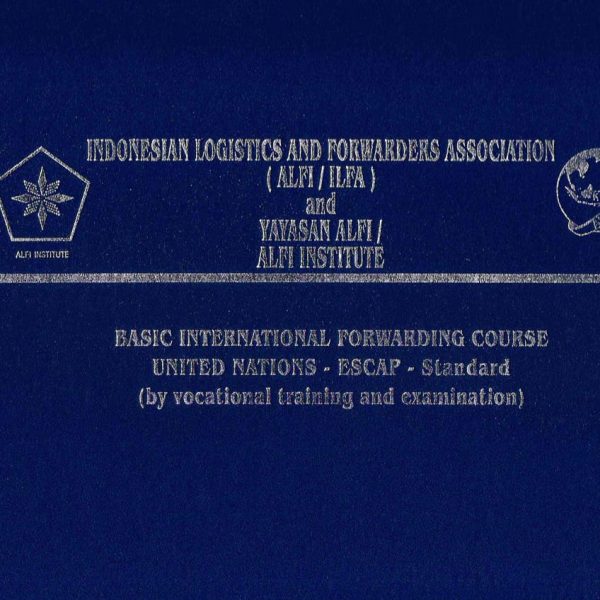 Nusa Trans Bali Cargo Certification 9